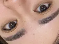 💜まつ毛パーマ 上 +眉スタイリング