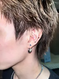 【貴宝石】耳ツボジュエリー💍『片耳3個の両耳6個』