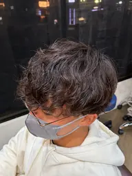 【🔆‬春のイメチェンに人気🔆‬】メンズカット➕波巻きパーマ