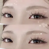 オフなし🎀【フラットラッシュ80~100本】※付け足し不可［八王子/マツエク］