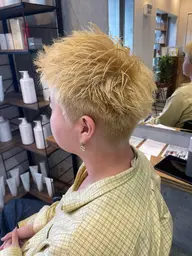 抜きっぱなしハイトーン💥メンズカット＋2ブリーチ