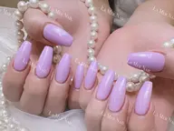 🌸オフなしチップ長さだし10本ワンカラー、ラメグラ💞2色まで💞（ジェルオフあり＋500円）🌸