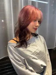 🎀➳ケアブリーチデザインカラー30%offクーポン/ルーツカラー/インナーカラーなど