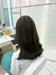 🪽艶髪ケアカラー+プレミアム酸熱トリートメント🪽最高級処理剤付