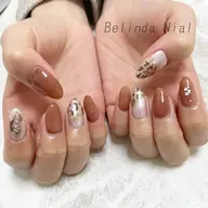 4本デザインネイル・ナチュラルデザイン