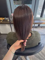 【☁️自然なふんわりストレート☁️】縮毛矯正/髪質改善(カット込)