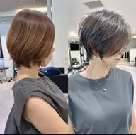 華やか大人ショートヘア
