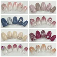 【定額デザイン／オフ込み】ハンドジェルネイル 定額デザインA