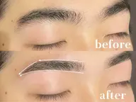 【🔥メンズ眉毛無料🔥】垢抜けメンズ最新トレンド♦️メンズアイブロウワックス➕毛量調整