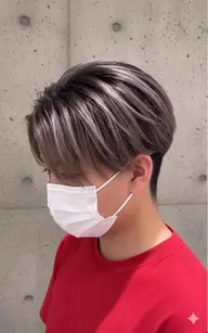 🔥ご新規様限定価格🔥メンズバレイヤージュ+メンズカット