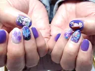 1本アート(キャラアート)痛ネイル手書き※1週間前予約