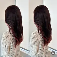 ❤︎レディース・メンズ　ウル艶カラー＋1Stepトリートメント❤︎１週間持ちトリートメントでちゅるちゅる髪🫡💞