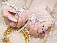 🌸人気No.1チップ長さ出し+ 持ち込み+やり放題+パツ放題/初回自爪オフ無料