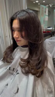 「ミニモ学割」「U24」🌈カット＋超音波トリートメント🌈「鎖骨下スタイルの方」