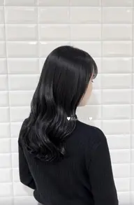 【迷ったらこれ‼️】うる艶カラー🫧×似合わせカット🎀/2step treatment♡(5分ヘッドスパ付き)