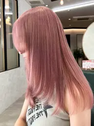 髪質改善カラー+水分補給トリートメント