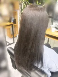 🫧 艶髪ケアカラー🫧ブリーチなしワンカラー＋4stepトリートメント💕