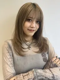 カット+ケアブリーチ+アディクシーカラー+1stepTR¥18390→¥14000