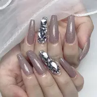 【ハンド】🦀️🦀️チップ長さだし+持ち込みデザイン(デザイン、パーツ2本まで)9980🩷💗