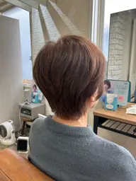 ワンカラーショート&シャンプーブロー込み