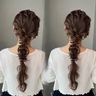 透け感×トレンドアレンジ🪽🤍