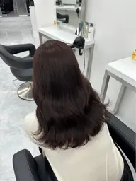 【ミニモ学割人気NO.１メニュー💍】艶っぽ透明感ワンカラー+オリジナルトリートメント+炭酸スパ+スタイリング🏹