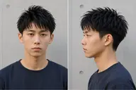 【メンズ】ショートスタイル（刈り上げなし）