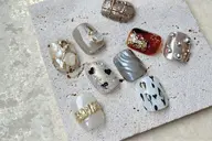 フット🦶親指アートコース　オフあり🎨 （フラッシュorマグネット変更🉑➕300円🫧）