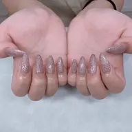 《オフあり》10本長さだしワンカラー🩷