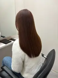 カラー＋美容液セラミドトリートメント＋Refa泡エステ