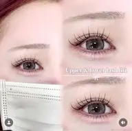 🪄デカ目効果👀✨上下まつ毛パーマ🩶美容液コーティング付き🫧