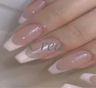 【チップ長さ出し】フレンチネイル