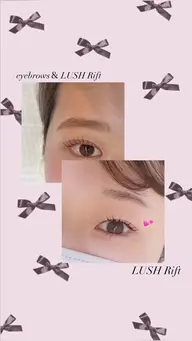 ✨️まつ毛パーマ & 眉毛WAX ｢お仕上げコーティング付き・眉メイク付き」✨️