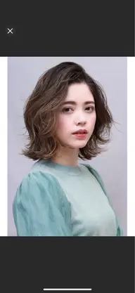 極美髪改善コース【立体感×抜け感】ショートでも映える韓国風コテ巻きパーマ＋小顔レイヤーカット💇🏻‍♀️トリートメント