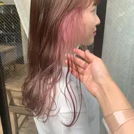 ✨雰囲気を変えたい貴方に♪インナーカラー🍒+7種ダメージケアトリートメント✨