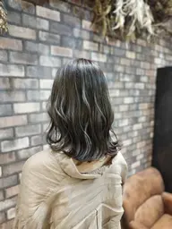 シークレットハイライト+ケアカラー＋カット＋tokioトリートメント