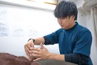 美容鍼+小顔矯正（70分）(電気鍼 ドライヘットスパ 小顔 リフトアップ しわ たるみ 歪み エラ)