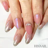 【オフ無し】スキニーフレンチorフレンチネイル🌟ラメでも可能