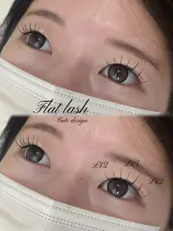 【🩶4月残り3枠🩶】フラットラッシュ上🩶100本