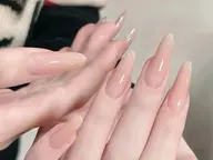 全員 ケアカラージェルスカルプ 【チップ長さだし】ワンカラー/ラメグラデション