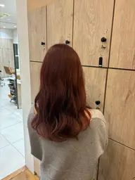 【🏵️人気No.2🏵️】透明感カラー+うる艶トリートメント（カットなし）