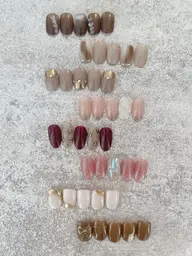 🉐トレンドネイル🌈定額デザイン＋甘皮ケア＋保湿オイル