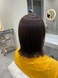 《🉐1番人気☃️》🪄ワンカラー🎨＋4ステップ髪質改善トリートメント🫧