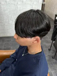 ブリーチ毛のお客様限定メニュー『地毛風縮毛矯正』メンズ限定