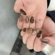 持ち込み画像OK🙆‍♀️他店オフ込み　ジェル10本アートコース💅🏻