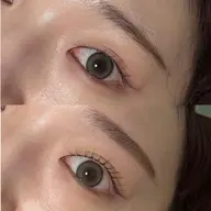 韓国式🇰🇷まつ毛パーマ上+眉毛ワックス🧊