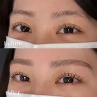 【明日4/14 10時.13時.15時】限定 🎀眉WAX（間引きカット込み+メイク）&まつげパーマorパリジェンヌ