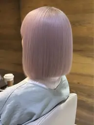 ハイトーンにおすすめ！ブリーチ2回+カラー！