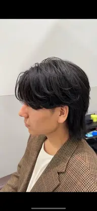 🇰🇷韓国好き必見メニュー🇰🇷                           メンズカット+ニュアンスパーマ