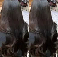 【新生活応援📣👔🖤】黒染めを使わない❗️ダメージレスケアカラー🎨＋キューティクル補修2stepトリートメント🫧